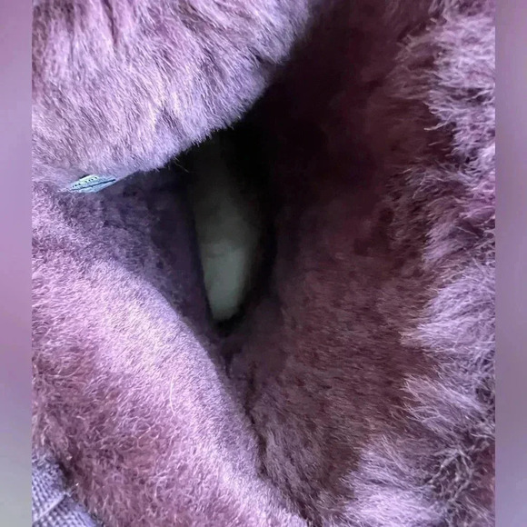 Ugg Classic Short II Metallic Port Shearling Sheepskin Women’s 9 - Picture 10 of 16